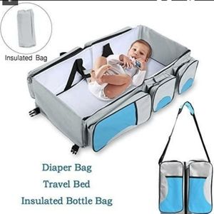 BAABYOO BABY TRAVEL BED BAG BABY DIAPER